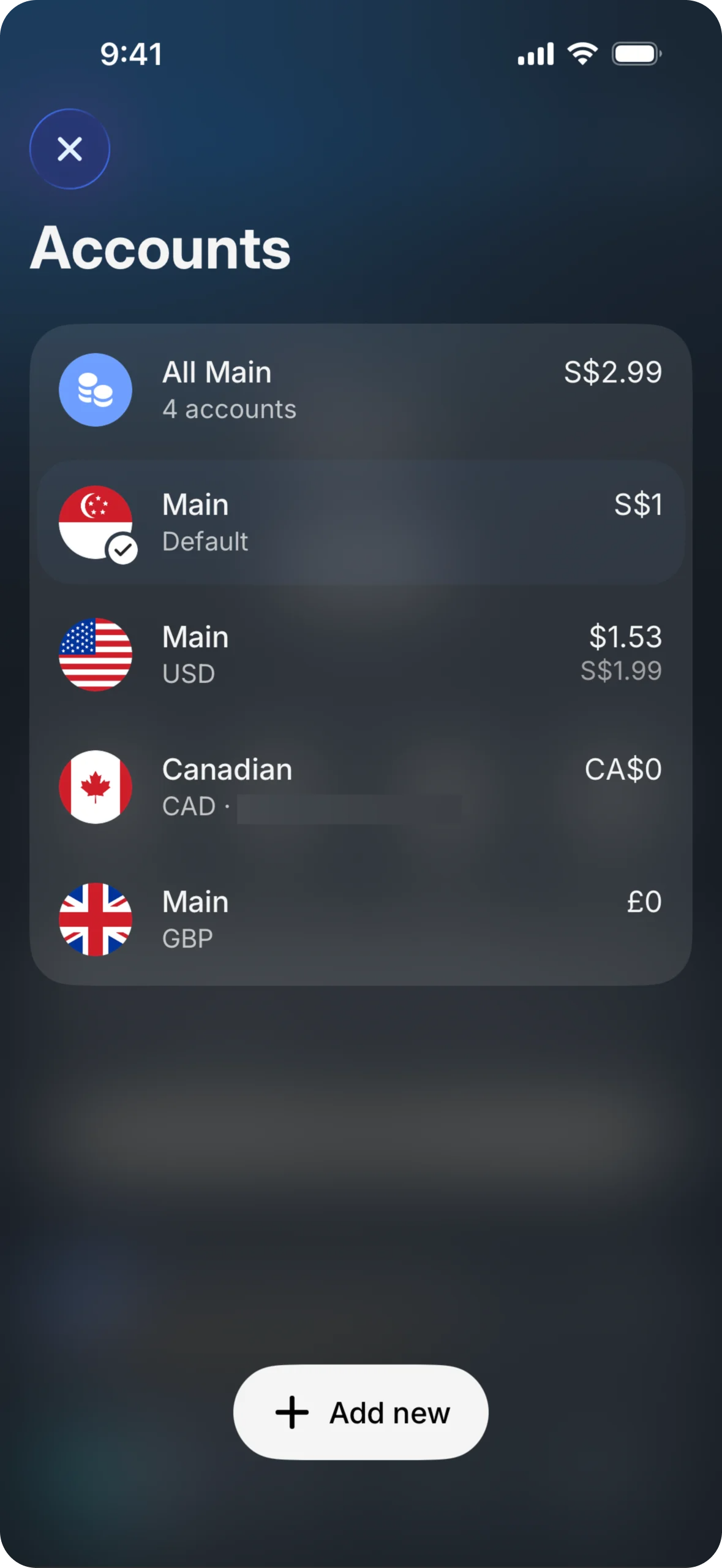Accounts